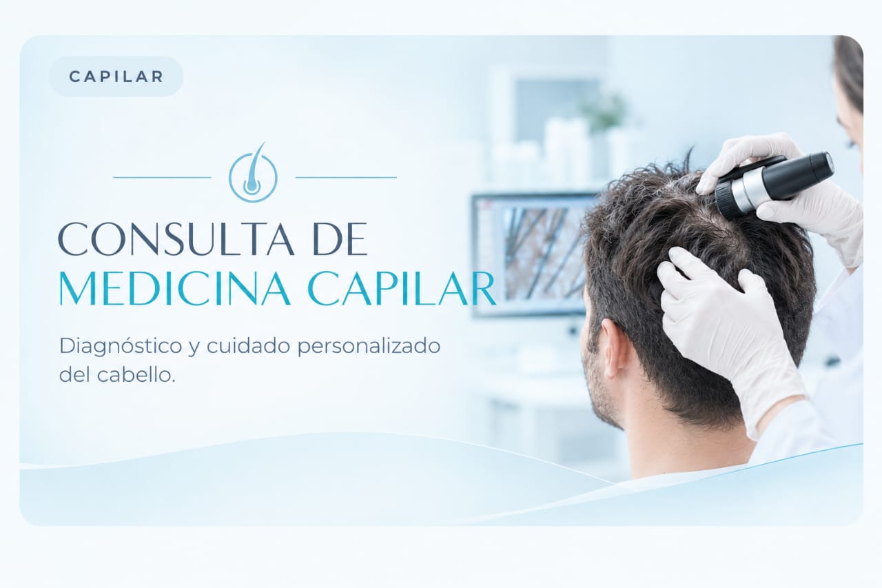 Consulta de medicina capilar